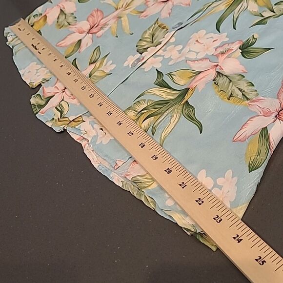 What if...? Sz XL blue with pink & yellow florals - Picture 7 of 8